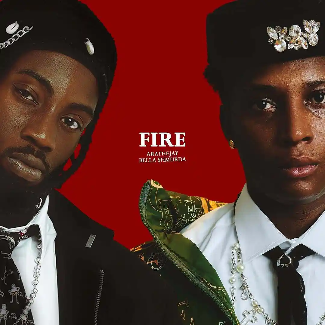 AratheJay – Fire ft. Bella Shmurda Cover Art