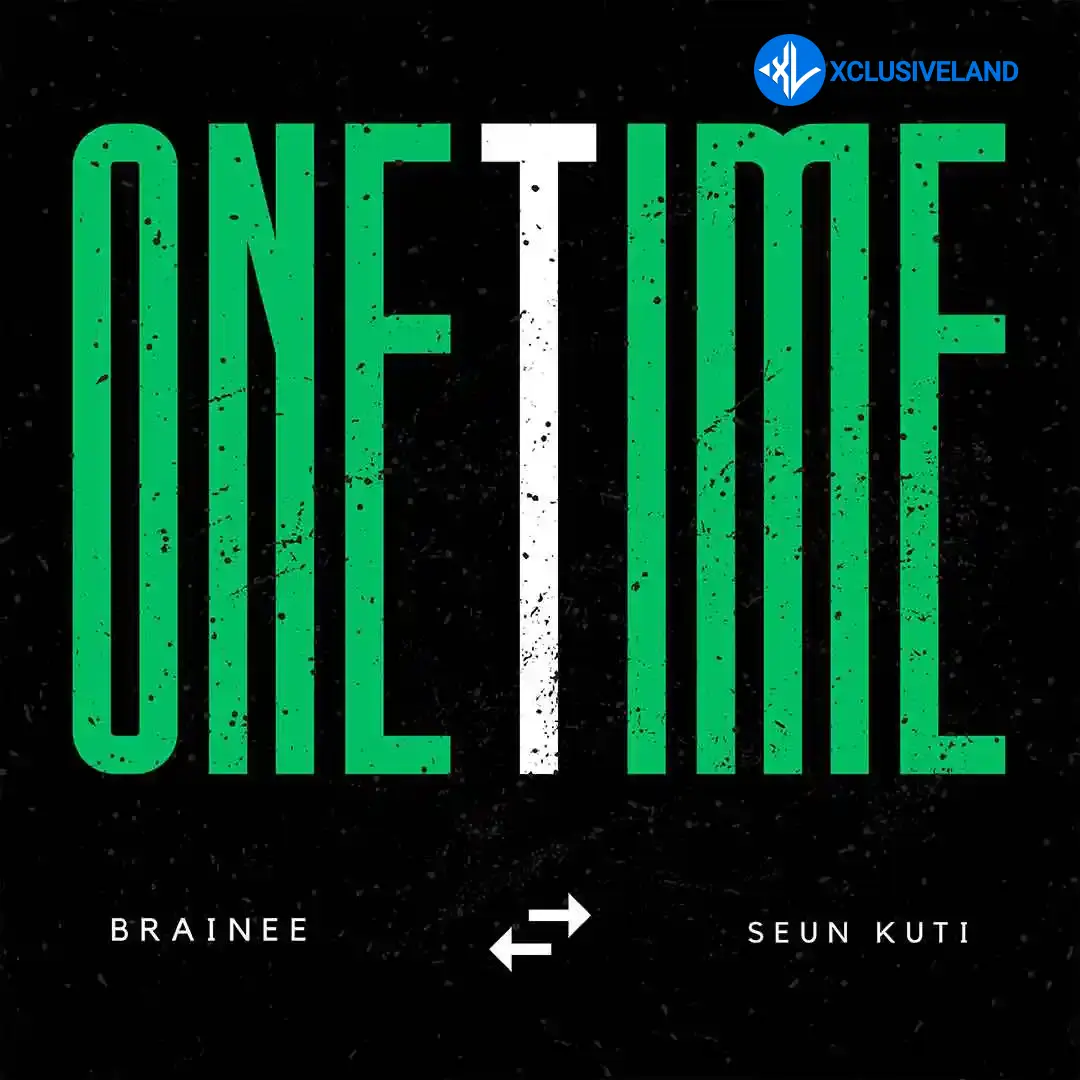 Brainee – One Time ft. Seun Kuti Cover Art