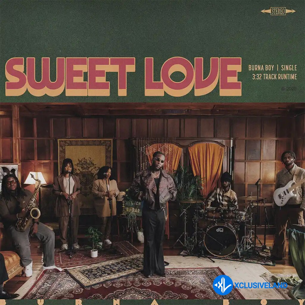 Burna Boy – Sweet Love Cover Art