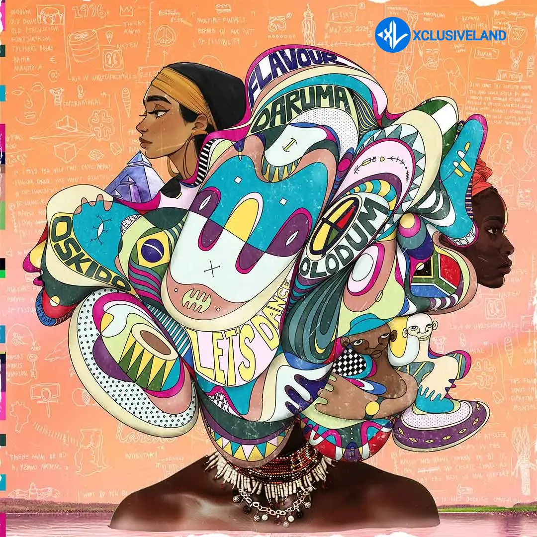 Flavour – Lets Dance ft. Oskido, Olodum & X-Wise Cover Art