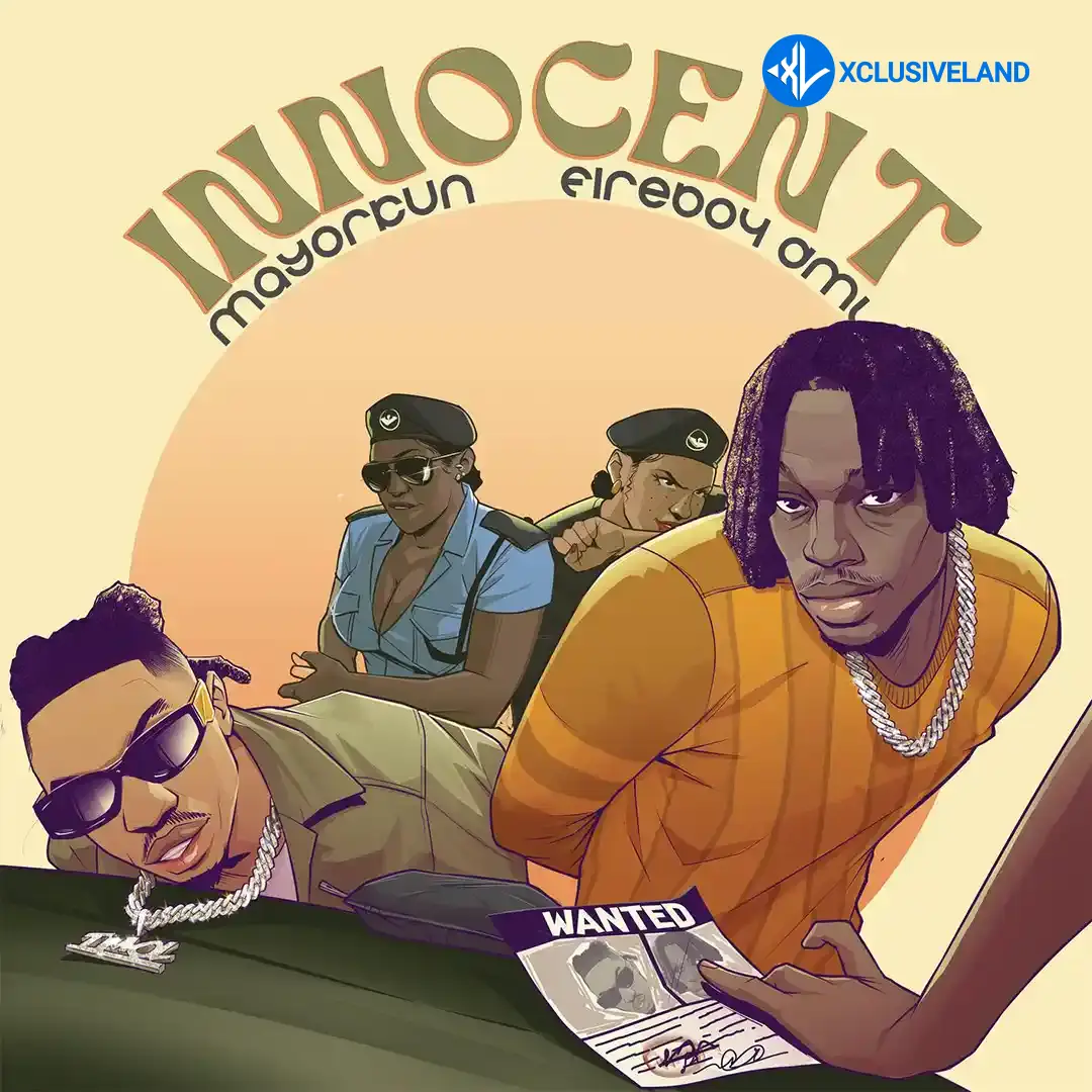 Mayorkun – Innocent ft. Fireboy DML Cover Art