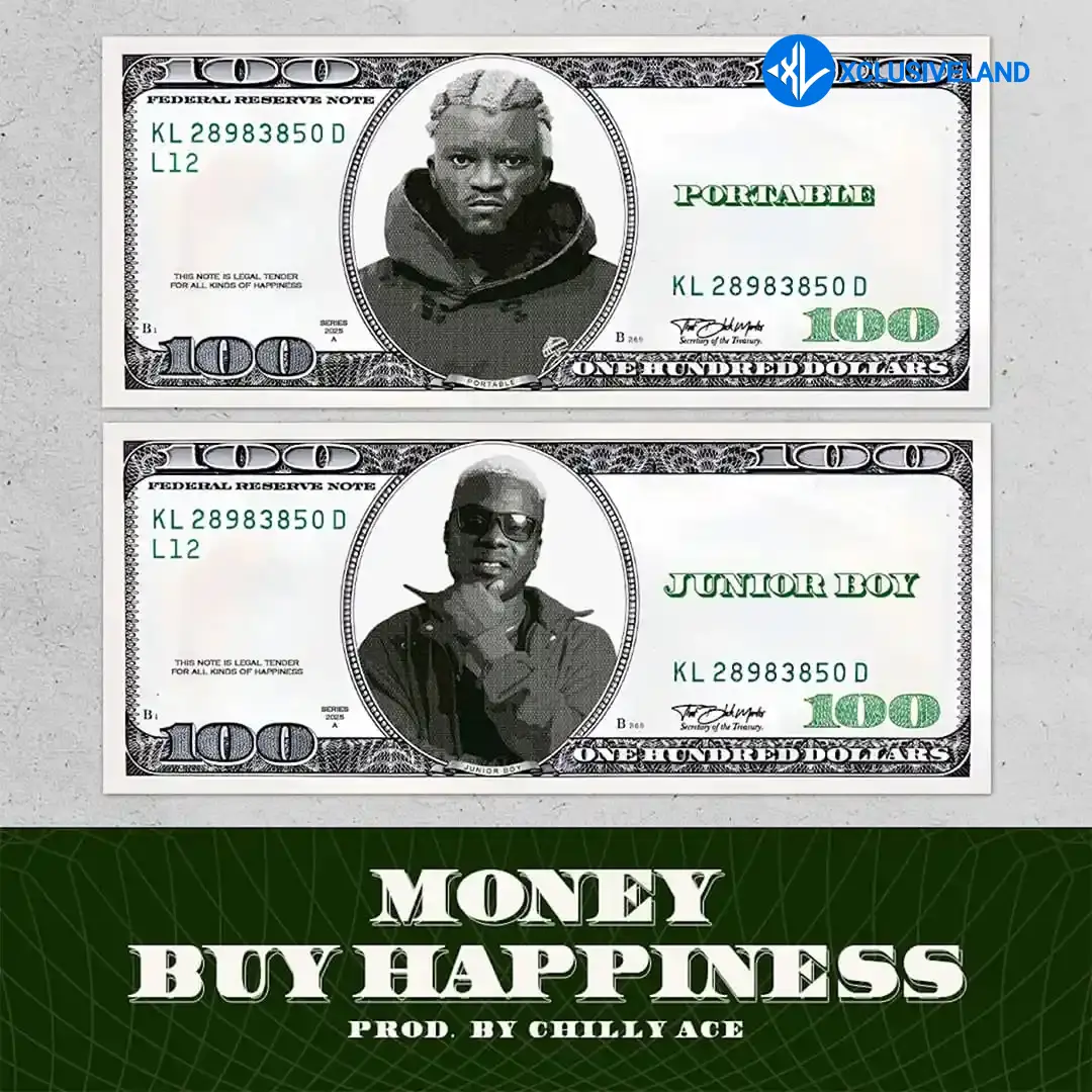 Portable – Money Buy Happiness ft. Junior Boy Cover Art