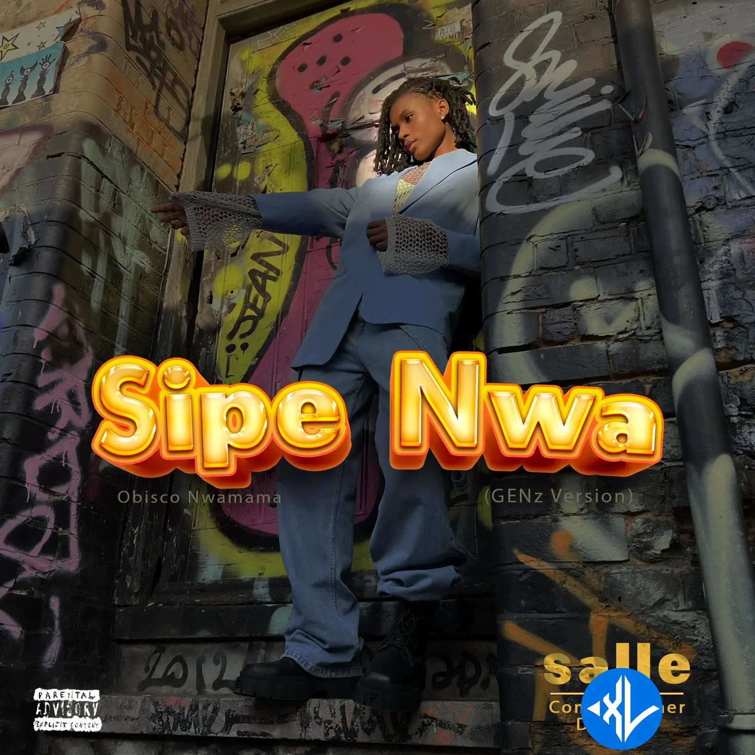 SALLE – Si Pe Nwa (Gen Z Version) ft. Commissioner Dj_wysei & Obisco Nwamama Cover Art