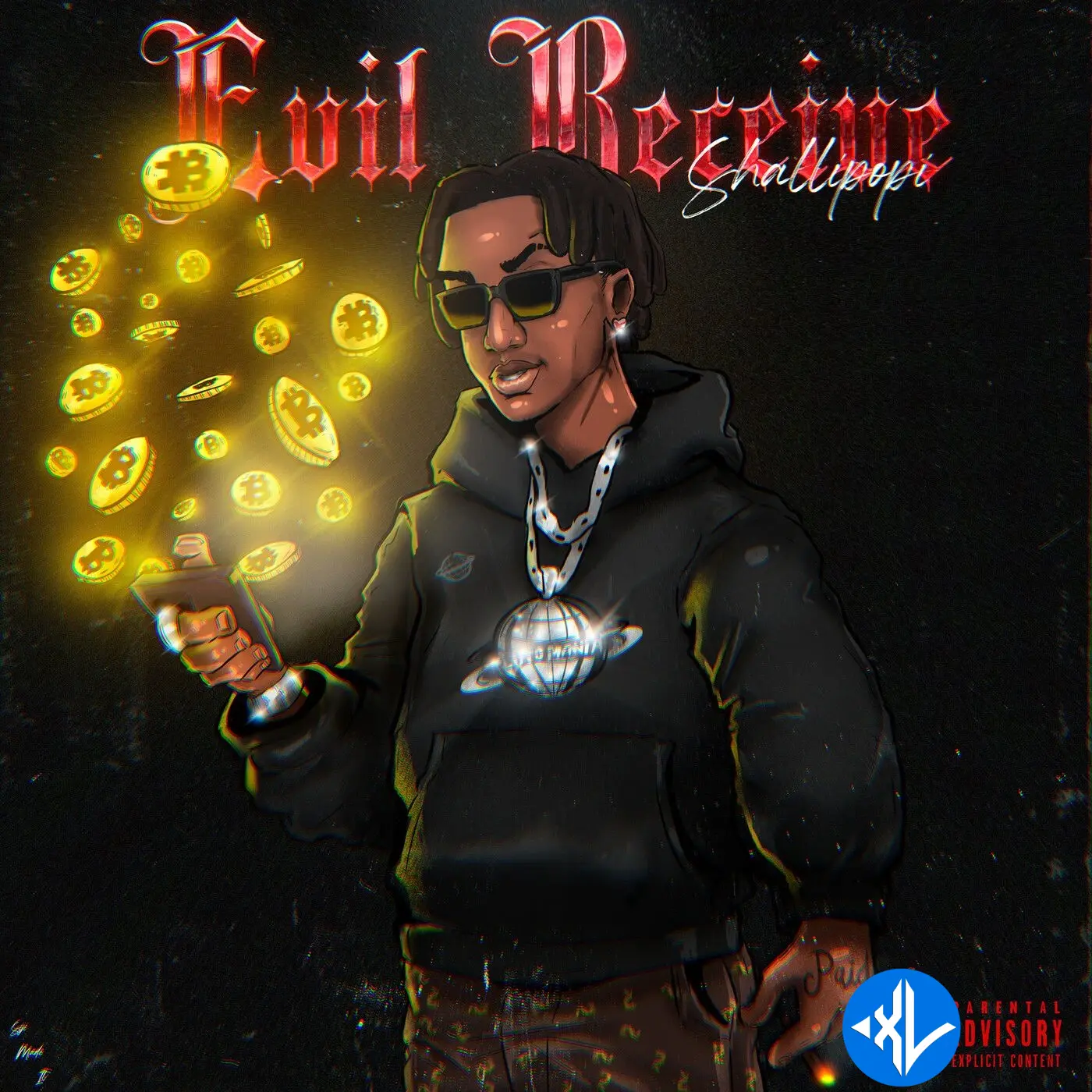 Shallipopi – Evil Receive Cover Art