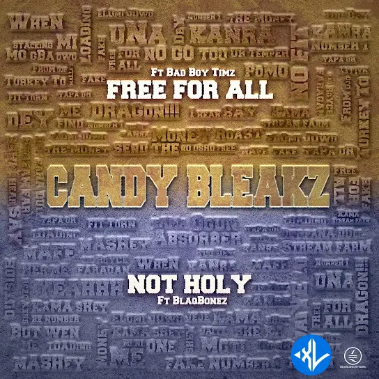 Candy Bleakz – Not Holy ft. Blaqbonez Cover Art