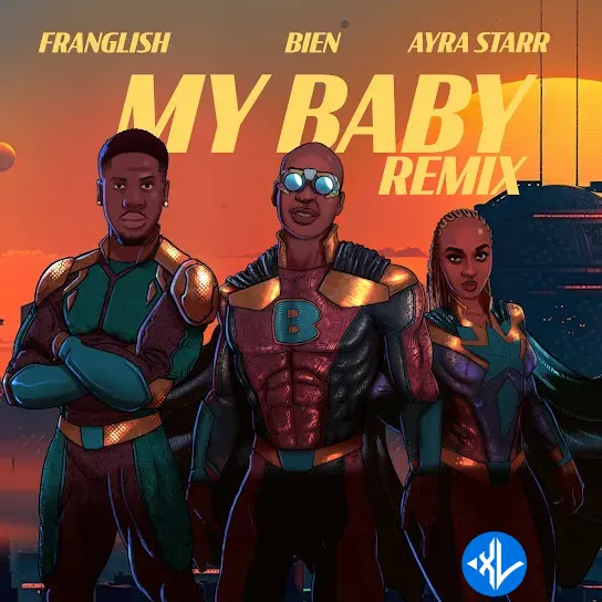 Bien – My Baby (Remix) ft. Franglish & Ayra Starr Cover Art