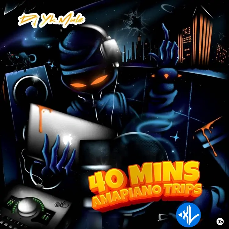 Dj Yk Mule – 40 Mins Amapiano Trips Cover Art