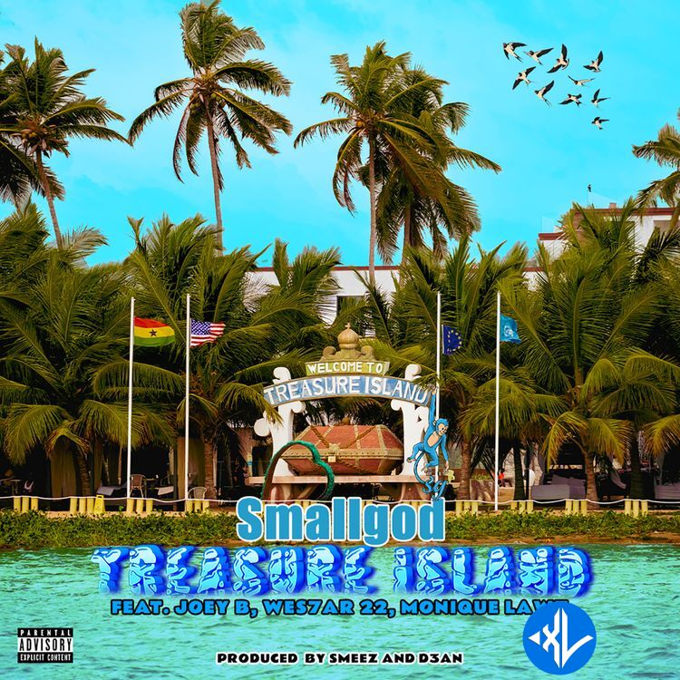 Smallgod – Treasure Island ft. Monique Lawz, Joey B & Wes7ar 22 Cover Art