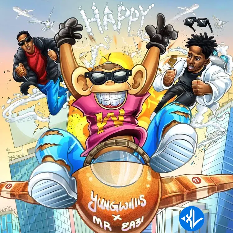 Yung Willis – Happy ft. Mr Eazi Cover Art