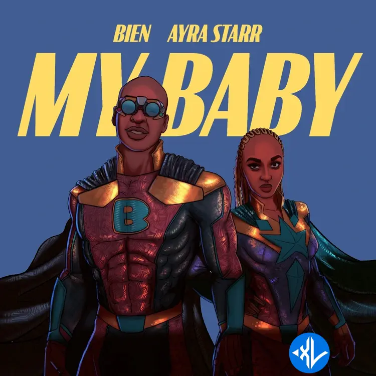 Bien – My Baby ft. Ayra Starr Cover Art