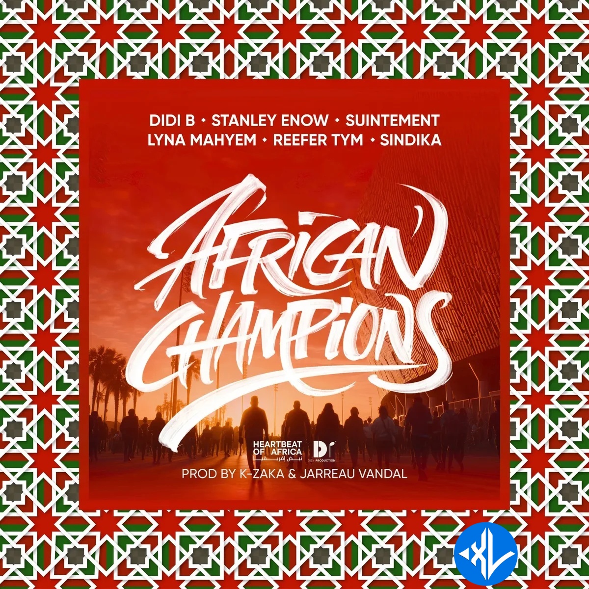 Didi B – AFRICAN CHAMPIONS ft. Lyna Mahyem, Reefer Tym, Stanley Enow, Sindika & Suintement Cover Art