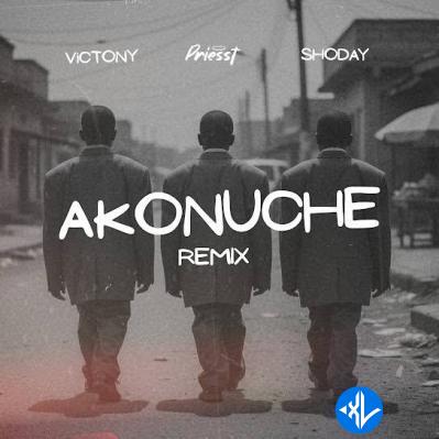 Priesst – Akonuche (Remix) ft. Shoday, Victony Cover Art